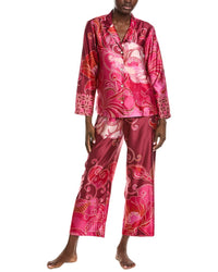 Natori 2Pc Top & Pant Pajama Set