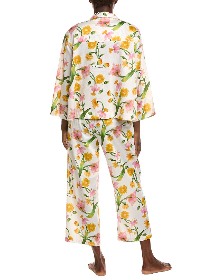 Natori Solene Cotton Sateen Notch Pj Set