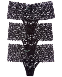 Honeydew Set Of 3 Lady In Lace Thong