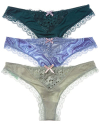 Honeydew Set Of 3 Willow Thong