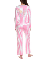 Cozyland by Morgan Lane Cozyland By Morgan Lane 2Pc Glinda Striped Pajama Set