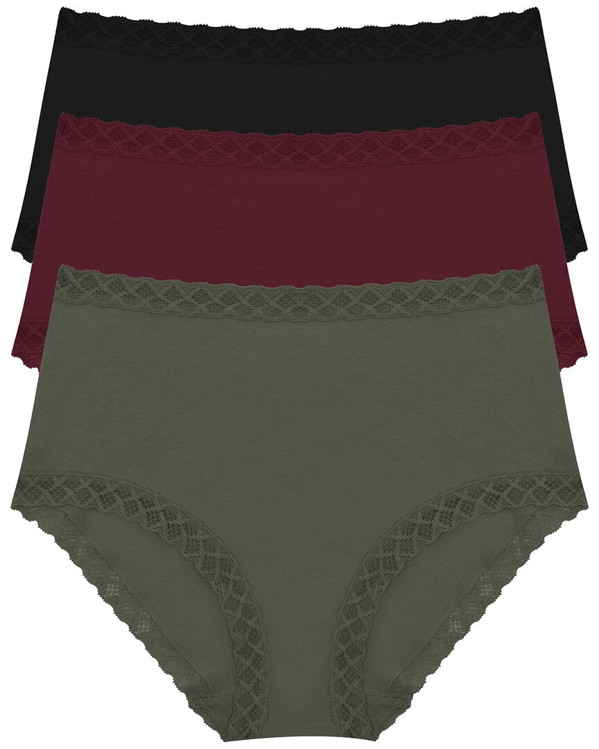 Natori Natori 3Pk Bliss Full Brief