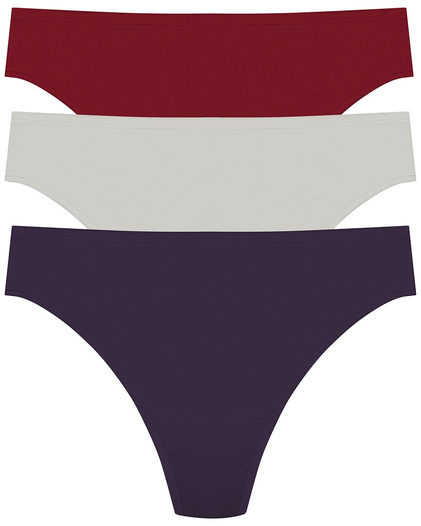 Natori Natori 3Pk Bliss Bare Thong