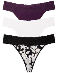 Natori Natori 3Pk Bliss Perfection Classic Thong