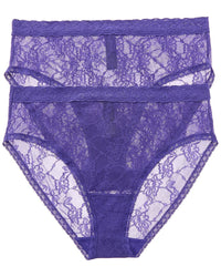 Natori Natori 2Pk Bliss Allure Lace Girl Brief