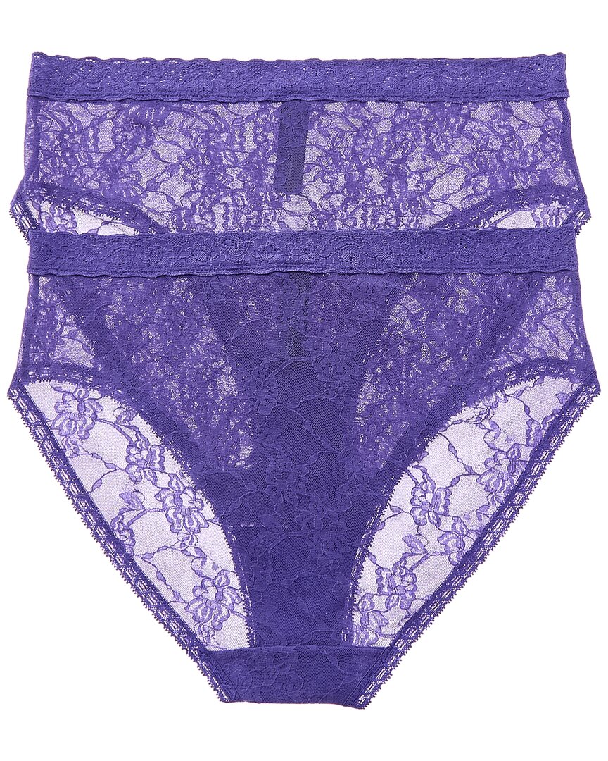 Natori Natori 2Pk Bliss Allure Lace Girl Brief