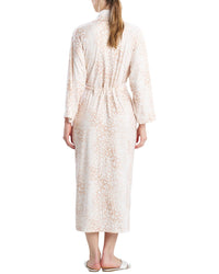 Natori Misty Leopard Cozy Knit Robe