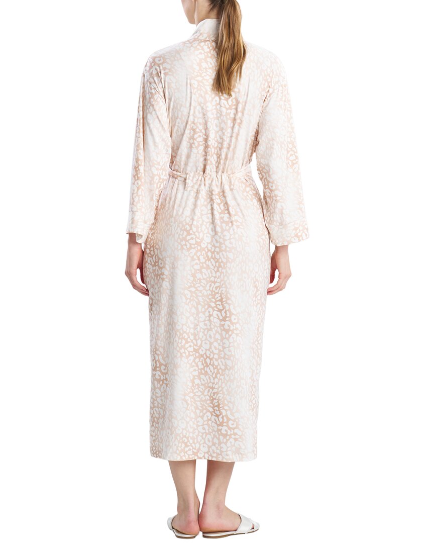 Natori Misty Leopard Cozy Knit Robe