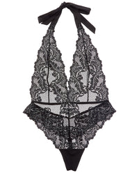 Le Mystere Le Mystere Lace Allure Halter Bodysuit