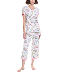 Cuddl Duds Cuddl Duds 2Pc Pajama Crop Set