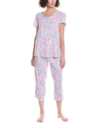 Cuddl Duds Cuddl Duds 2Pc Pajama Crop Set