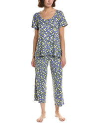 Hue 2Pc Flounce T-Shirt Pajama Set