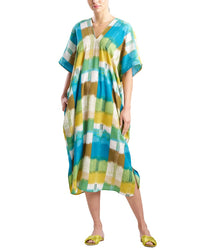 N Natori N Natori Sunset Crinkle Caftan