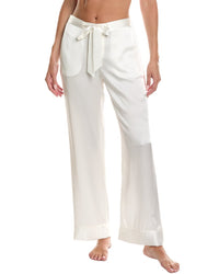 KIKI DE MONTPARNASSE Kiki De Montparnasse Kiki Silk Lounge Tie Up Pant