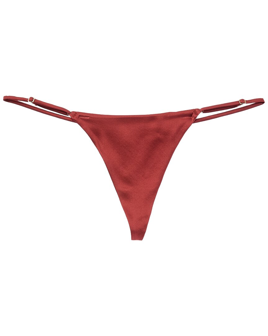 KIKI DE MONTPARNASSE Kiki De Montparnasse Tous Les Jours Silk-Blend G-String
