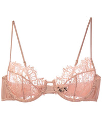 KIKI DE MONTPARNASSE Kiki De Montparnasse Camille Silk-Blend Demi Bra