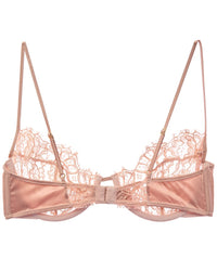 KIKI DE MONTPARNASSE Kiki De Montparnasse Camille Silk-Blend Demi Bra