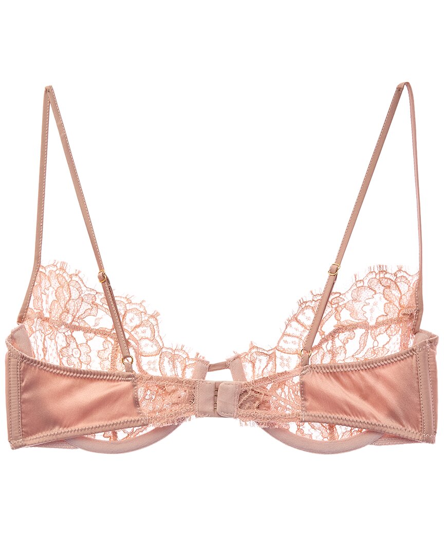 KIKI DE MONTPARNASSE Kiki De Montparnasse Camille Silk-Blend Demi Bra