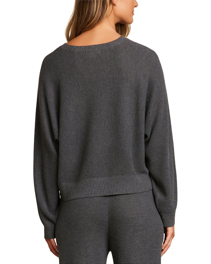 Barefoot Dreams Barefoot Dreams Luxeblend Waffle Knit Pullover