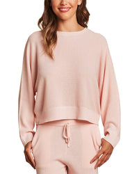 Barefoot Dreams Barefoot Dreams Luxeblend Waffle Knit Pullover