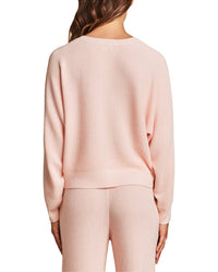 Barefoot Dreams Barefoot Dreams Luxeblend Waffle Knit Pullover