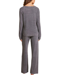 Barefoot Dreams Barefoot Dreams 2Pc Jersey Roll Pullover & Wide Leg Pant Set