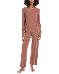 Barefoot Dreams Barefoot Dreams 2Pc Boatneck Pullover & Pant Set