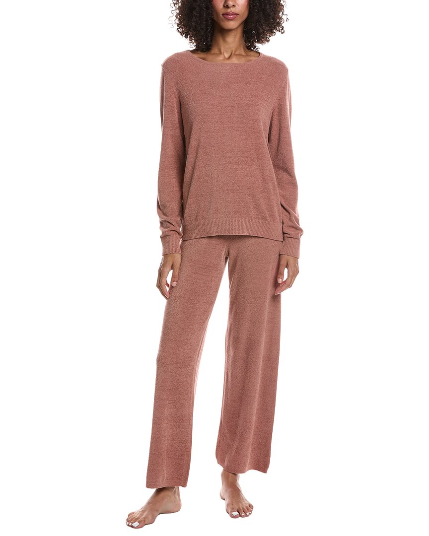 Barefoot Dreams Barefoot Dreams 2Pc Boatneck Pullover & Pant Set