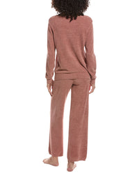 Barefoot Dreams Barefoot Dreams 2Pc Boatneck Pullover & Pant Set