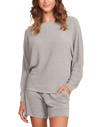 Barefoot Dreams Barefoot Dreams Ribbed Dolman Pullover