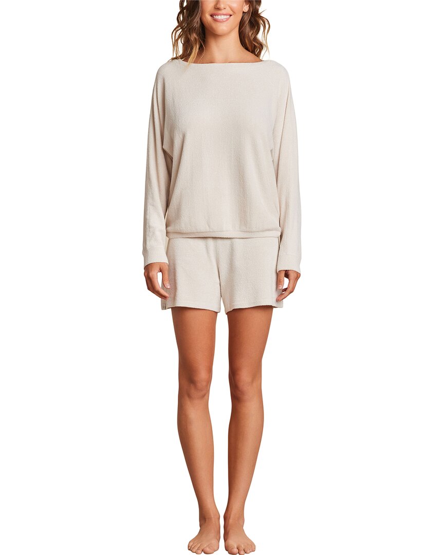 Barefoot Dreams Barefoot Dreams 2Pc Boatneck Short & Top Pullover