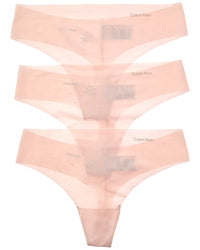 Calvin Klein Calvin Klein 3Pk Invisibles Thong