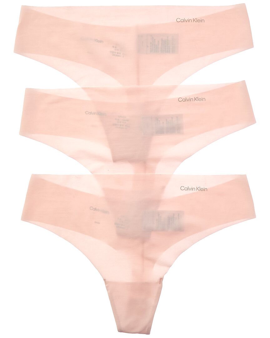Calvin Klein Calvin Klein 3Pk Invisibles Thong