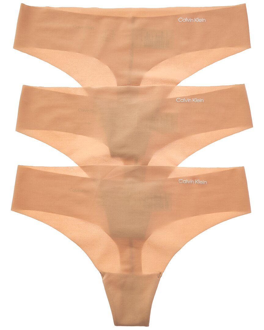 Calvin Klein Calvin Klein 3Pk Invisibles Thong