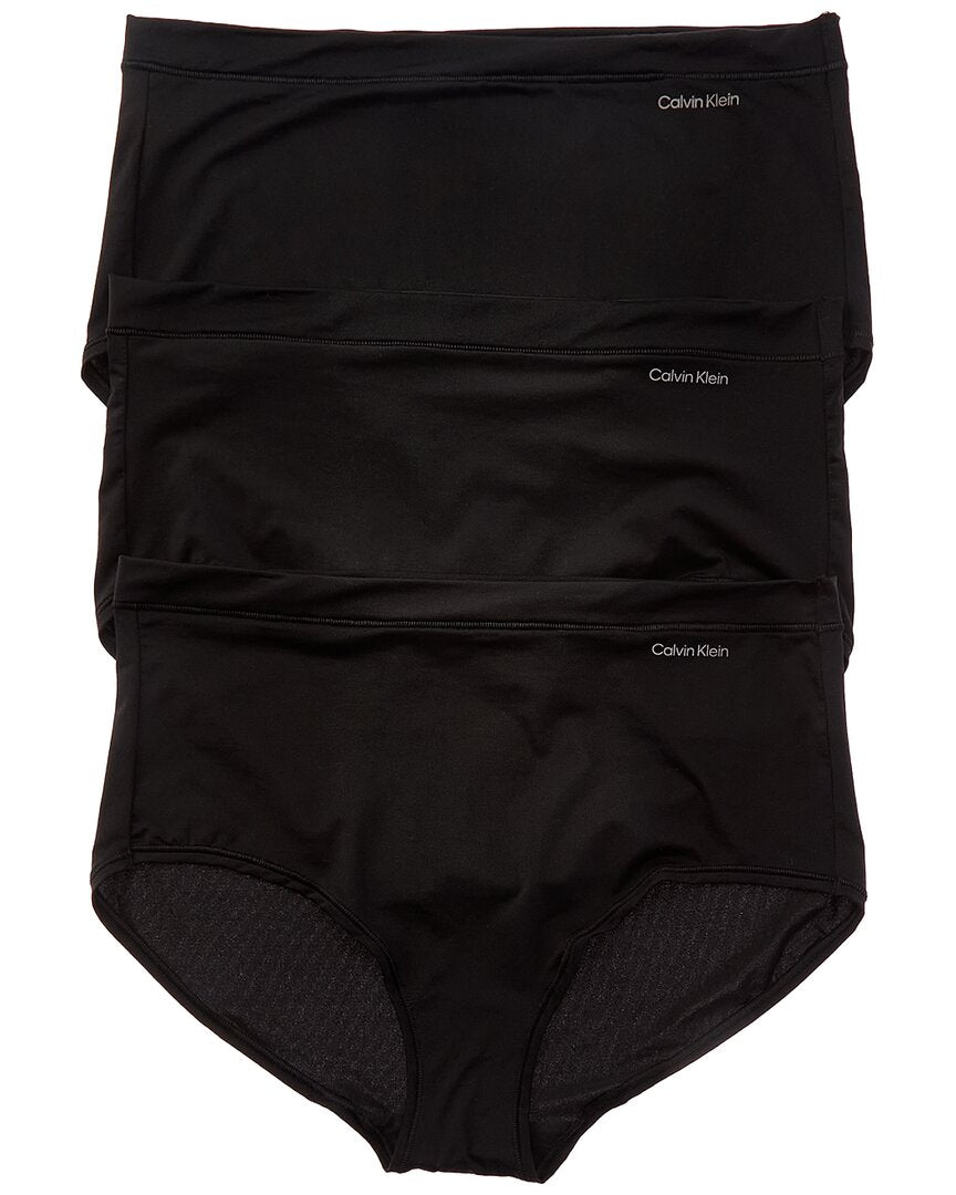 Calvin Klein Calvin Klein 3Pk Ideal Micro Mid-Rise Cheeky Brief