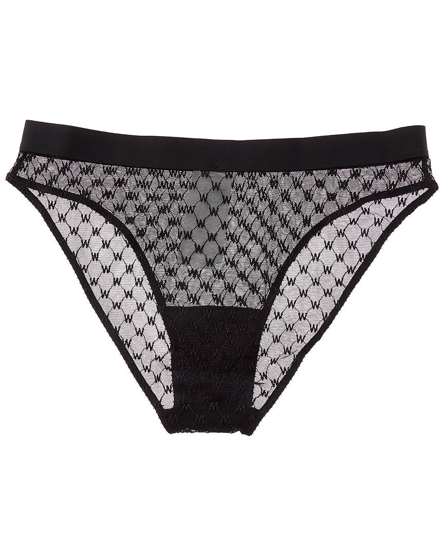 Wolford Wolford Sheer Logo Brief