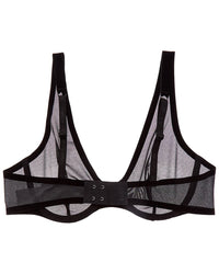 Wolford Wolford Bonded To Tulle Unlined Plunge Bra