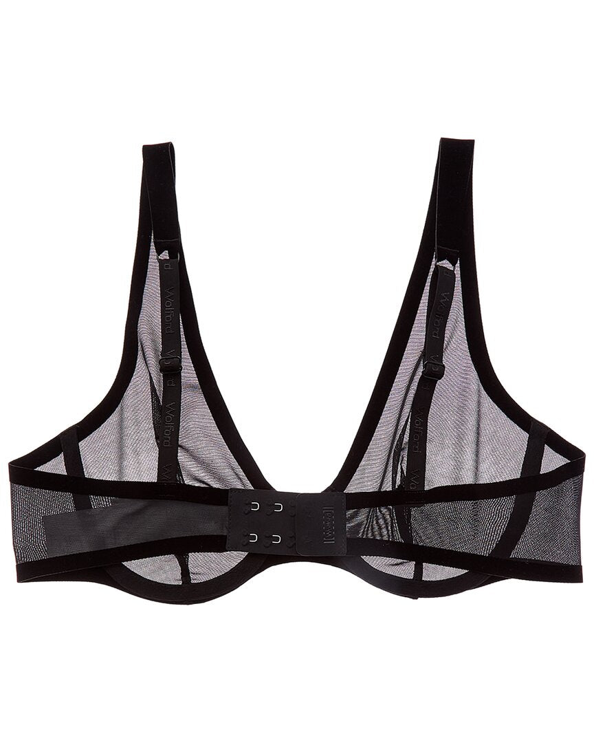 Wolford Wolford Bonded To Tulle Unlined Plunge Bra