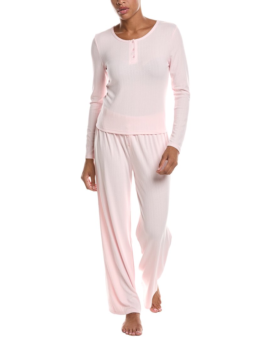 Honeydew Honeydew 2Pc Blissful Long Henley Set
