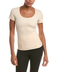 Rene Ruiz Rene Ruiz Scoop Neck Tightening T-Shirt
