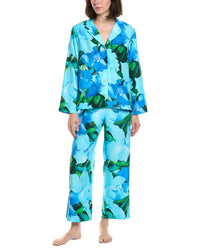 Natori Natori 2Pc Isla Notch Pajama Set