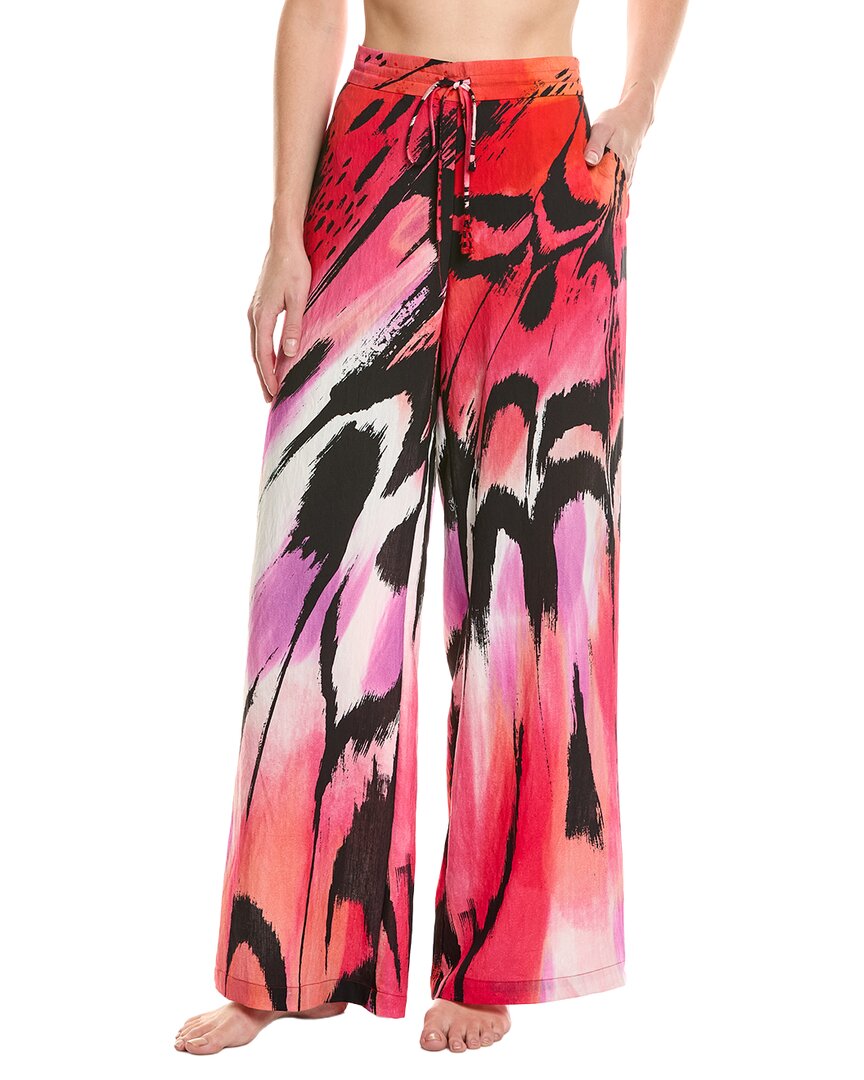 Natori Natori Butterfly Linen-Blend Pant