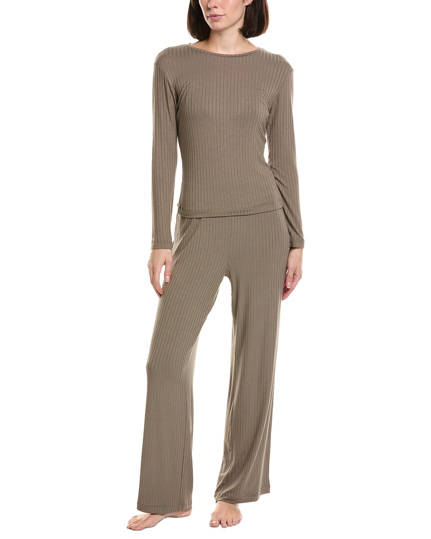 N Natori N Natori 2Pc Harmony Rib Pajama Set