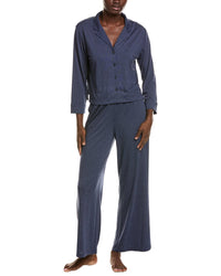 Natori Natori 2Pc Shangri-La Notch Pajama Set