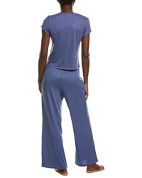 Natori Natori 2Pc Bliss Essentials Short Sleeve Pajama Set