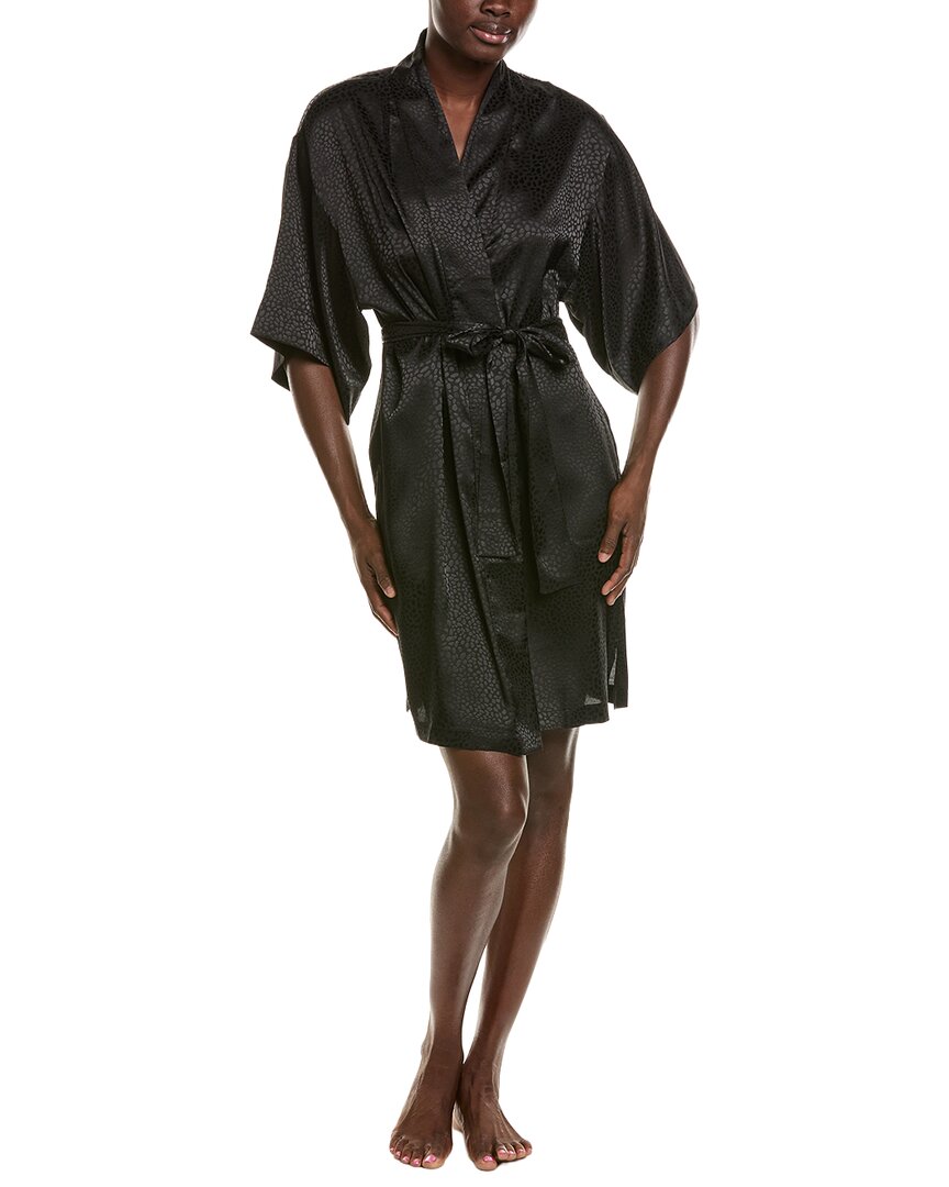 N Natori N Natori Wilderness Satin Jacquard Wrap