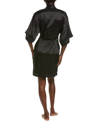N Natori N Natori Wilderness Satin Jacquard Wrap