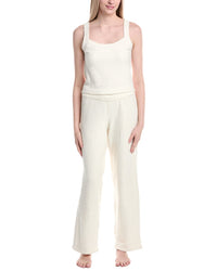 Sanctuary 2Pc Crop Tank & Pant Pajama Set
