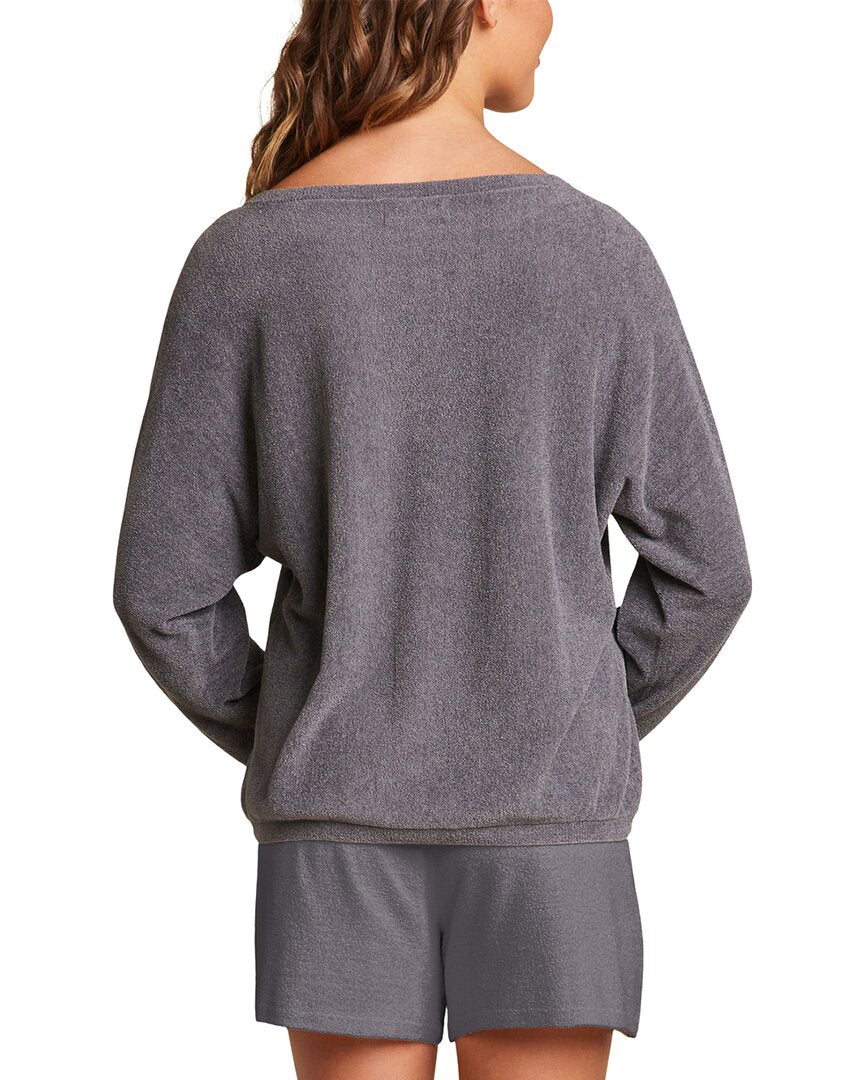 Barefoot Dreams Barefoot Dreams 2Pc Boatneck Pullover & Short Set