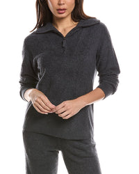 Barefoot Dreams Barefoot Dreams Cozychic Lite Cable 1/2-Zip Pullover